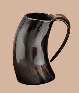 Hot Sale <b>Large</b> Capacity Horn <b>Mug</b> For Mead Ale Beer Unique Handcrafted Traditional Drinkware Available Foe Export Price - Product Image 3