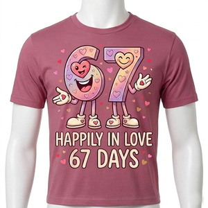 Camiseta de Hombre Personalizada, Impresa, Ajustada, 100% Algodón, Manga Corta, Tejido Jersey Transpirable - Product Image 3