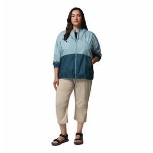 Chaqueta Cortavientos Premium para Mujer, Ligera, Impermeable, con Capucha, para Senderismo, Correr, Viajes, Ropa Deportiva, Estilo Urbano - Product Image 2