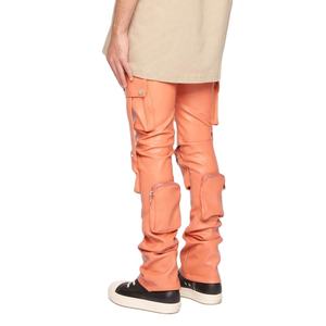 กางเกงหนังสเวตเตอร์ผู้ชายทรงตรงโค้งแบบปรับแต่งได้ - Product Image 5