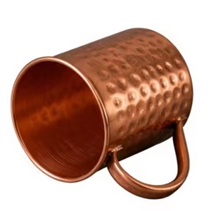 แก้วทองแดงมีหูจับ ดีไซน์คลาสสิก สำหรับใช้ในบ้าน - Product Image 6