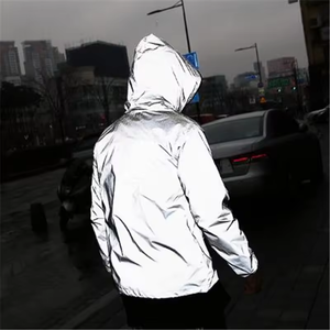 Chaqueta Softshell con Capucha para Hombre, Resistente al Agua, con Cierre y Bolsillo Frontal, Color Gris, para Uso en Exteriores, Corte Regular, para Todas las Temporadas - Product Image 4