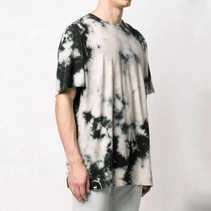 High Quality Men Acid Wash T Shirt Manufacturer Custom Printed Oversized Short Sleeve Solid Color Casual Wear Breathable Cotton - Product Image 5