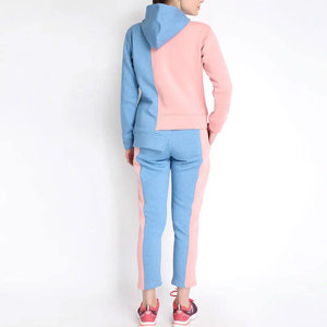 Ensemble de jogging tendance personnalisé pour femme : sweat à capuche et pantalon de jogging en mélange de coton – Tenue décontractée et sportive – Vente directe usine - Product Image 3