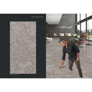 Meilleure vente Carreaux de sol en porcelaine de haute qualité 100% Full Body en céramique vietnamienne Terracotta Bosco Grey Shade 1200X2400mm - Product Image 3