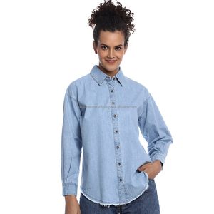 Nardon เสื้อยีนส์แขนยาวสำหรับผู้หญิง, เสื้อยีนส์แขนยาวลำลองใหม่2025ฤดูใบไม้ผลิ - Product Image 3