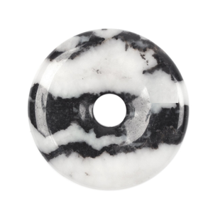 Donuts de Cristal Natural, Donuts de Ágata Zebra, Piedra de Cristal, Gema, Piedra de Cristal Reiki, Donuts Curativos, Mayorista de Ágata - Product Image 2