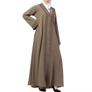 Abaya musulmane pour femmes de haute qualité, best-seller, nouveau design 2026, vêtements islamiques pakistanais, service OEM, polyester personnalisé - Product Image 3