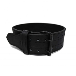 Ceinture de musculation en cuir à verrouillage automatique pour adulte, avec soutien lombaire pour l'entraînement et le levage de poids - Product Image 1
