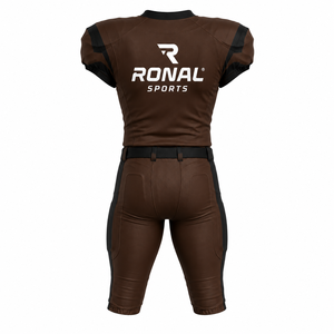 Conjunto de Uniforme de Fútbol Americano para Hombre, MOQ Bajo, Alta Calidad, Poliéster/Algodón, Estampado por Transferencia de Calor, Patrón 3D, Pantalones Cortos Deportivos - Product Image 2
