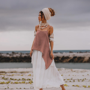 Blusa Calypso de Algodón para Mujer, Estilo Hada, Ligera, para Playa o Resort, Tallas Grandes, Precio al por Mayor - Product Image 1