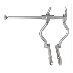 Retractor Abdominal GOSSET con Tres Cuchillas de Acero Inoxidable, Instrumentos de Cirugía Abdominal, Retractores Collin - Product Image 2