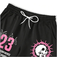 Ensemble de survêtements pour hommes en 2 pièces, sweat-shirts graphiques Y2K, pantalon de survêtement évasé
