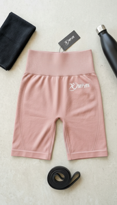 กางเกงขาสั้นออกกำลังกายระบายอากาศได้ดี กระชับสัดส่วน ยกกระชับสะโพก ไร้ตะเข็บ แรงบีบอัดสูง เหมาะสำหรับปั่นจักรยาน ฟิตเนส ออกกำลังกายสำหรับผู้หญิง - Product Image 6