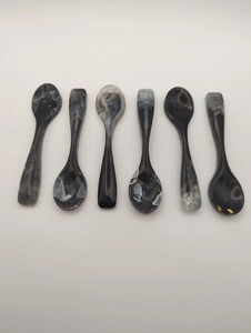 Juego de Cucharas de Resina Hechas a Mano por Hasan Craft, Proveedor Indio, Modernas, Reutilizables, Aptas para Lavavajillas, para Servir Postres, Bocadillos y Té - Product Image 4