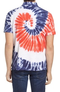 Personaliza tu Propio Diseño de Camisetas Polo, Camisetas Polo Casuales con Estampado Tie Dye - Product Image 3
