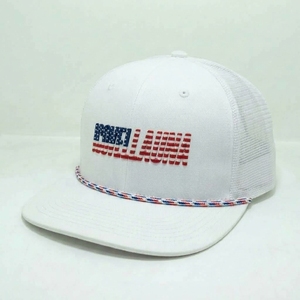 Casquette Trucker Personnalisée 6 Panneaux Visière Plate Logo Brodé 3D Réglable Snapback OEM ODM Faible MOQ Vente en Gros - Product Image 2