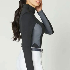 Ropa ecuestre de alta calidad para exteriores, cómoda, ligera y de alto rendimiento, camisetas de entrenamiento para montar a caballo, para venta al por mayor. - Product Image 3
