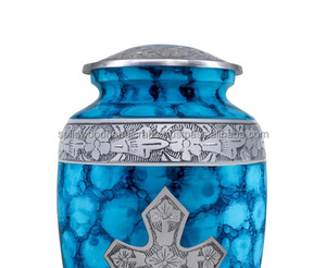 Urnes funéraires en laiton décoratives de haute qualité, faites à la main, pour hommes et femmes. - Product Image 2