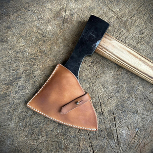 ขวานทำมือคุณภาพสูง หัวเหล็กคาร์บอนสูง ด้ามเหล็ก ไม้แอช คมตัดคมกริบ ระดับอุตสาหกรรม ODM - Product Image 6