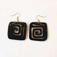 Pendientes de Cuerno de Búfalo de Último Diseño, Joyería Impermeable Hecha a Mano con Forma Natural para Bodas, Fiestas, Regalo Empresarial para Mujeres y Niñas - Product Image 6