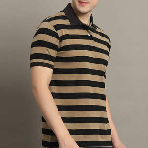 Camiseta Polo para Hombre, Diseño Elegante, Talla Ajustable, Fabricada en Fábrica, Ligera, Corte Ajustado, Transpirable, Ecológica, Marca Personalizada OEM - Product Image 4