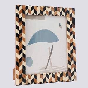 Marco para decoración del hogar, marco para fotos, marco para exhibición de retratos, marco de madera para recuerdos, marco elegante para escritorio, marco moderno para mesa - Product Image 3