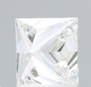 Diamant blanc synthétique CVD de laboratoire, taille princesse, VVS VS DEF, solitaire, certifié IGI, pour la fabrication de bijoux par RAAMAA - Product Image 4