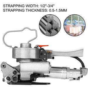 Reggiatrice Pneumatica Portatile A19 da 1/2'' a 3/4'' Senza Sigilli per Reggiatura in PP PET - Product Image 2