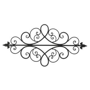 Elegante Arte Geométrico para Pared, Decoración de Pared de Hierro Forjado, Arte Metálico Personalizado para Colgar en la Pared, Decoración para Sala de Estar y Hogar - Product Image 1