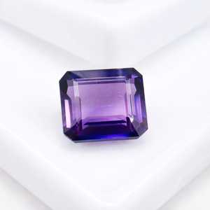 Piedra Preciosa de Tanzanita Púrpura, Corte Esmeralda Facetado, Piedra Suelta para Joyería, Gema de Calidad Premium en Quilates para Anillo o Colgante - Product Image 3