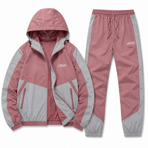 Men's Quick Dry Windbreaker Jacket and Pants <b>Set</b> for Sports - Product Image 3
