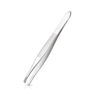 Ensemble de 3 pinces à épiler à pointe inclinée en acier inoxydable de haute qualité pour outils de maquillage des sourcils et soins de beauté - Product Image 3