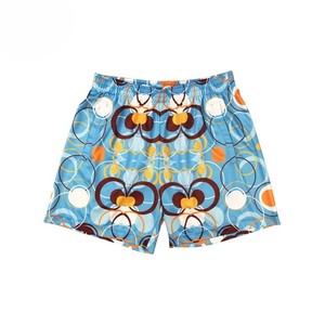Shorts décontractés pour hommes à motifs arc-en-ciel colorés, taille mi-haute, fermeture élastique, séchage rapide, en polyester - Product Image 6