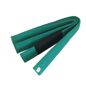 Ceintures d'arts martiaux en coton de qualité supérieure avec logo personnalisé, vente chaude, ceinture de karaté légère, ceinture de Jiu-Jitsu, Kimono OEM, prix abordable - Product Image 3