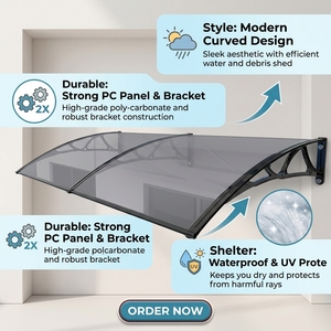 Toldos de policarbonato multifuncionales más populares, <span class=keywords><strong>toldo</strong></span> de ventana, sol, excelente calidad, plástico <span class=keywords><strong>Toldo</strong></span> - Product Image 3