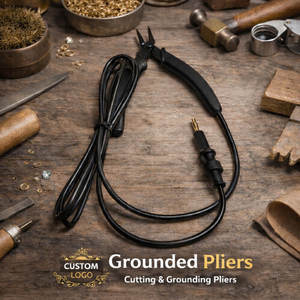 คีมตัดสายไฟแบบมืออาชีพสำหรับงานเชื่อมเครื่องประดับถาวร สแตนเลสสตีล รับทำแบรนด์ตามสั่ง โรงงาน OEM รับผลิตเครื่องมือทำเครื่องประดับตามแบบ - Product Image 4