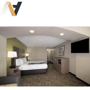 ชุดห้องนอนโรงแรมทันสมัยทำจากไม้ + โลหะดีไซน์แบบพกพาสามารถปรับแต่งได้ตามต้องการ - Product Image 2