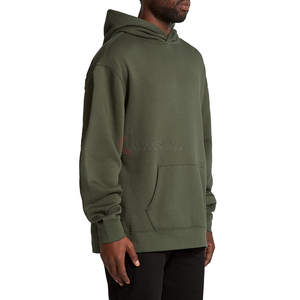 Sudadera con Capucha para Hombre, de Alta Calidad, 100% Algodón, 500g, Felpa Francesa, Hombros Caídos, con Logotipo Personalizado, Fabricante - Product Image 2