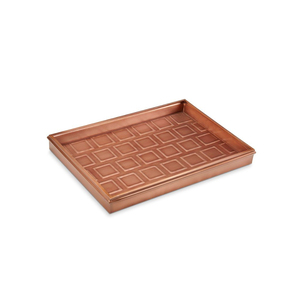 Plateau à chaussures rectangulaire en bois dur naturel, élégant et durable, en bois massif pour la décoration intérieure, organiseur de salle d'entrée, plateau à chaussures en promotion - Product Image 2