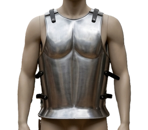 Armadura de Gladiador Romano Hecha a Mano en Acero Medieval, Pechera de Cuero para Reenactment, SCA, Cosplay y Decoración del Hogar - Product Image 4