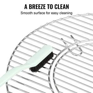 21-Inch Silver Outdoor Cooking <b>Charcoal</b> Grill Replacement Parts <b>Kettle</b> <b>BBQ</b> Grill Patio Backyard for Camping Picnics Kitchen - Product Image 6