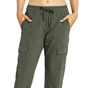 Pantalones de Mujer hasta el Tobillo en Color Liso, Muy Solicitados, Etiquetas Privadas Aceptables, Estilo Cargo - Product Image 6