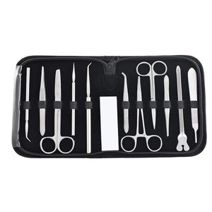 Kit de dissection manuel réutilisable en acier inoxydable de qualité chirurgicale, instruments chirurgicaux, ensemble d'anatomie, kit médical de base par Dentavex - Product Image 1