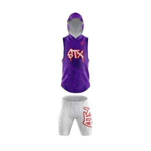 Ensemble de compétition personnalisé 7 contre 7 pour adultes, impression par sublimation intégrale, respirant, grande taille, antibactérien, designs d'uniformes 7v7 - Product Image 2