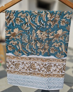 Cotton <b>Sarong</b> Pareo Beach Wrap Hand Block Print <b>Bikini</b> Cover Up Lightweight Scarf for Women Indian Hand Block Print <b>Sarong</b> - Product Image 6