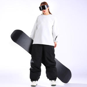 Pantalones de Nieve Impermeables con Capucha para Mujer, Pantalones de Esquí con Estampado Cálido y Ajustables con Cierre de Cremallera - Product Image 6