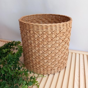 Jardinière en rotin design pour salon, chambre, balcon, jardin, table, fenêtre et entrée – Vente en gros depuis l'Inde - Product Image 4
