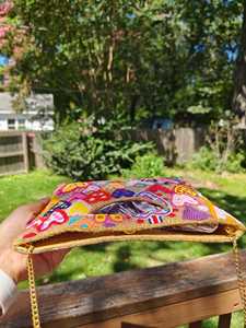 กระเป๋าคลัทช์ลูกปัดทำมือ ราคาประหยัด กระเป๋าสะพายผู้หญิงทันสมัย สำหรับงานแต่งงาน งานเลี้ยงกลางคืน และโอกาสทั่วไป - Product Image 3