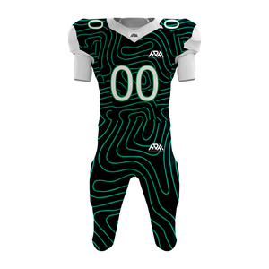 Fabricant de maillots de football américain sur mesure, sublimation, uniforme d'équipe, vente en gros, maillot de football américain respirant haute performance - Product Image 3